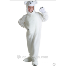 Изготовленный на заказ костюм взрослого белого медведя конструкции OEM